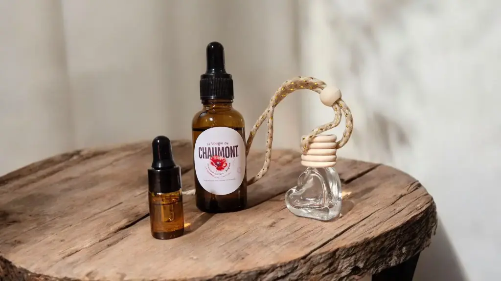 Kit Diffuseur pour voiture - Cœur transparent & bois clair