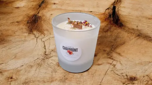 Bougie - Givré 300ml - Coquelicot
